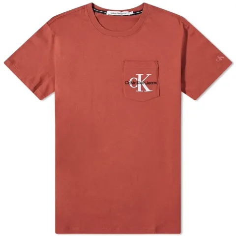 Monogram Logo Pocket T-Shirt