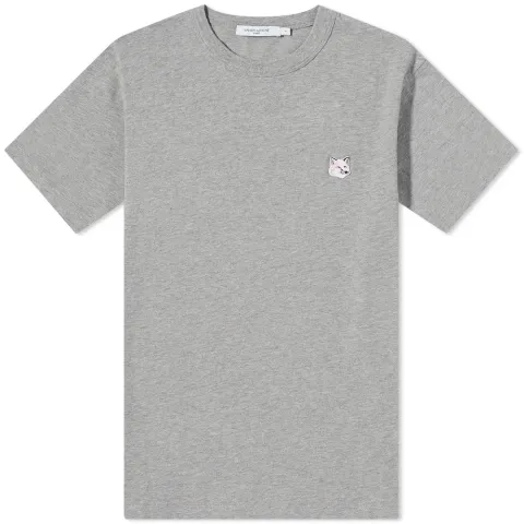 Monochrome Fox Head Patch Classic T-Shirt