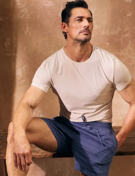 David Gandy Wellwear Ultimate Cotton Modal Crew Neck T-Shirt
