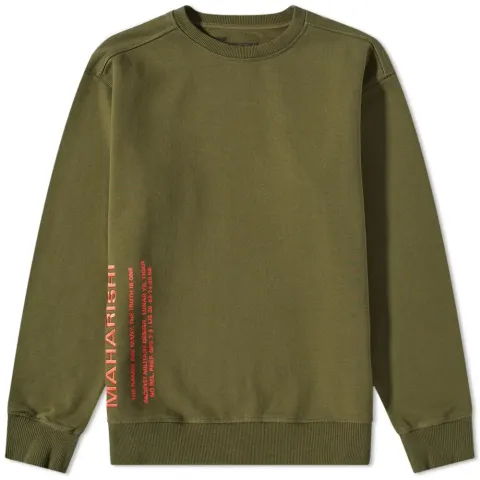 MILTYPE Embroidery Crew Sweat