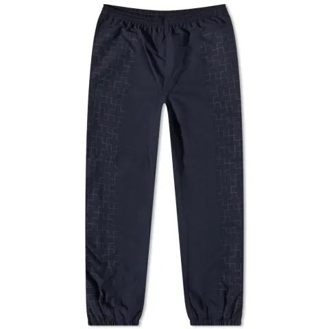 Nylon Reflective Print Warm Up Pant