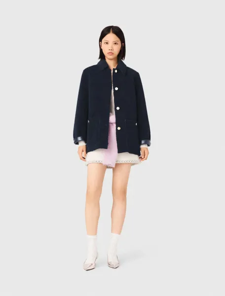 Reversible Faux Shearling Jacket