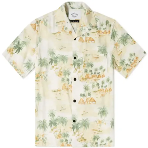 Short Sleeve Polynesia Vacation Shirt