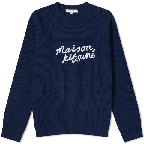 Handwriting Crew Knit
