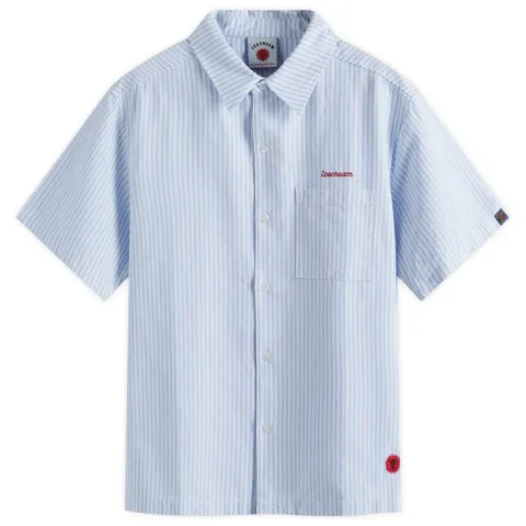 Diner Short Sleeve Striped Shirt