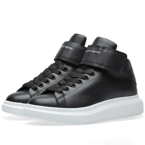 Wedge Sole Strap High Sneaker