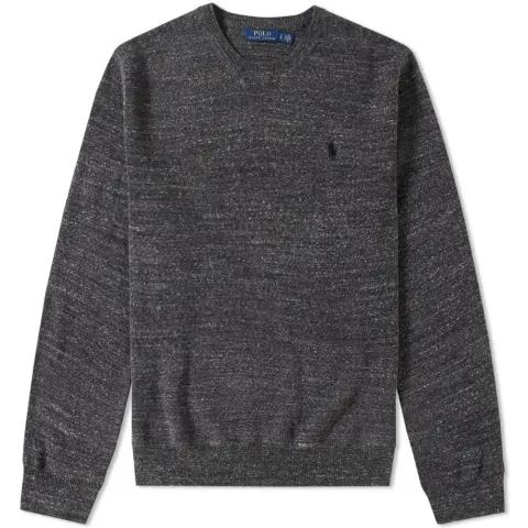 Knitted Sports Crew Neck Sweat