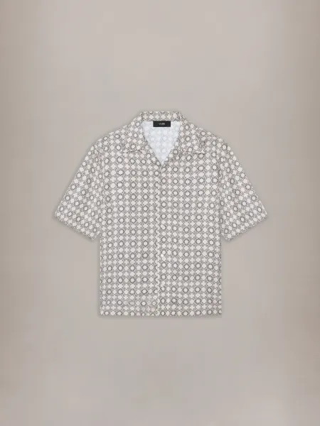 MA QUAD CAMP SHIRT - Alabaster