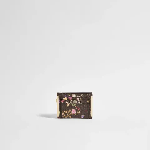 River Island Chain Monogram Foldout Purse