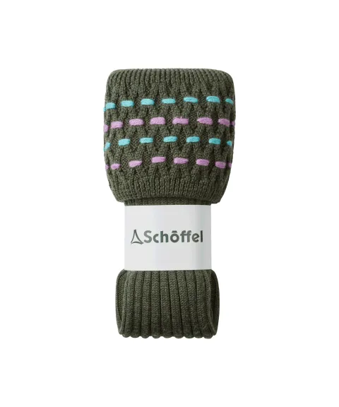 Schöffel Country Women's Stitch Socks II - Dark Cedar
