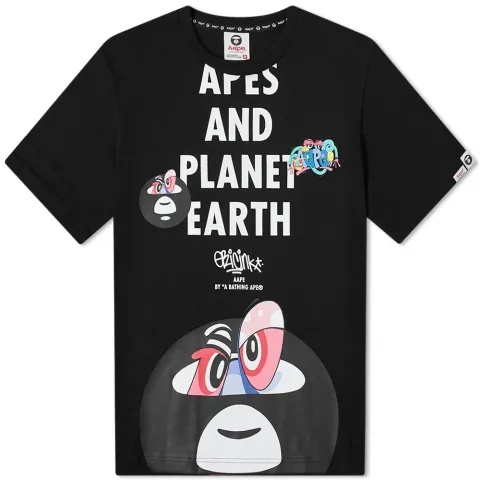 AAPE x Eric Inkala Moonhead Tee