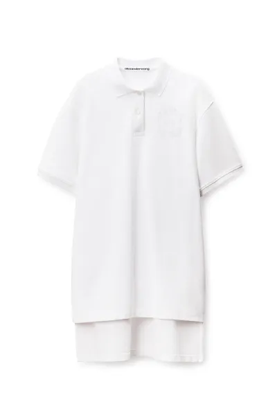Oversized Polo Dress