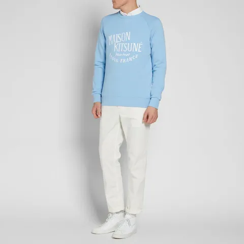 Maison Kitsuné Palais Royal Crew Sweat