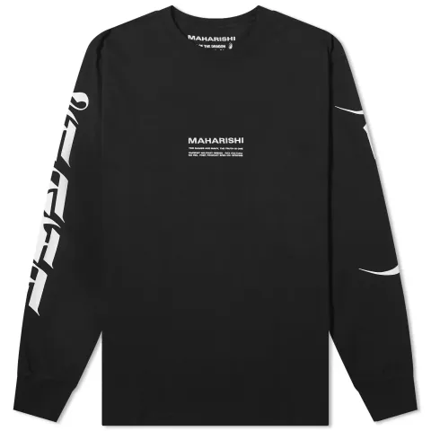 Tashi Mannox Tibetan Sanskrit Long Sleeve T-Shirt