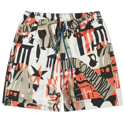 Printed Sports Short