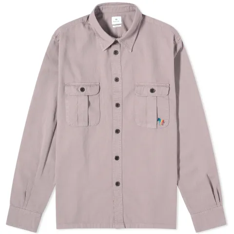 Broad Stripe Zebra Overshirt