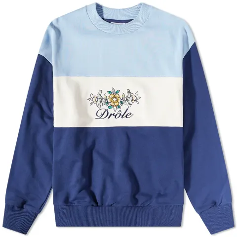 Floral Logo Crew Sweat