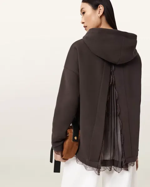 Nia Lace Relaxed FIt Hoodie