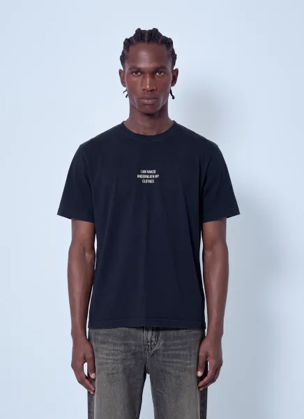 VETEMENTS I Am Naked Under My Clothes Regular Fit T-Shirt