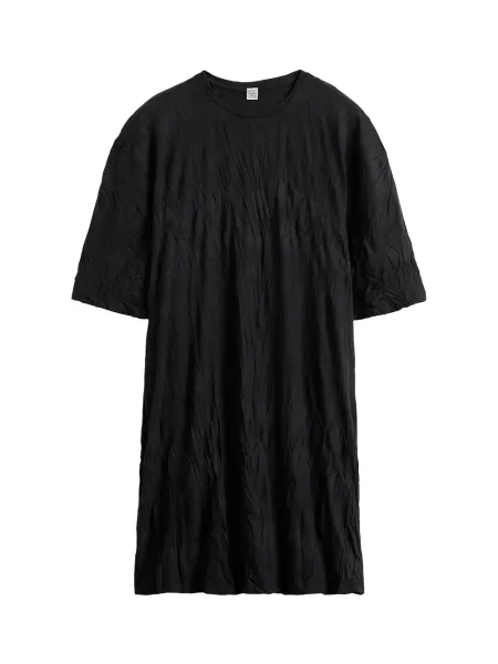 Relaxed Tee Dress Black