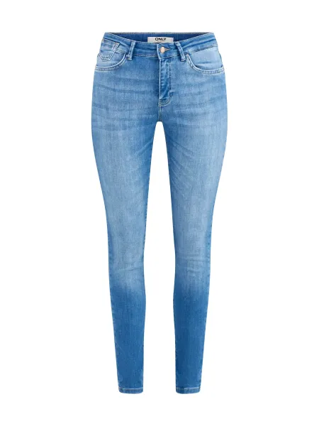Only Blush Icon Coin Mid Rise Skinny Jeans Medium