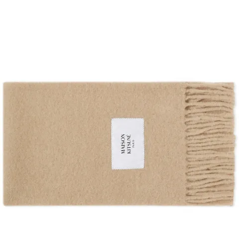 Baby Alpaca Plain Scarf