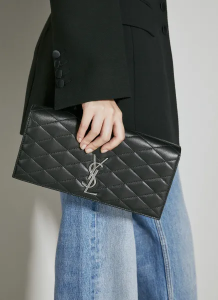 Kate Leather Clutch