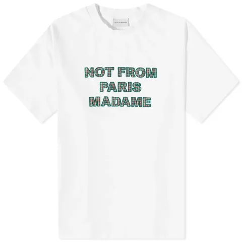Not From Paris Madame Tartan T-Shirt
