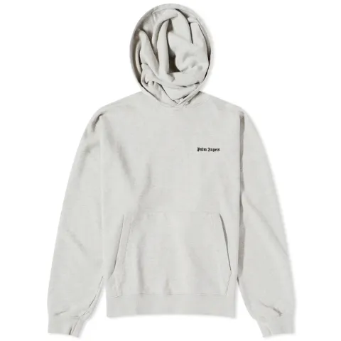 Embroidered Small Logo Popover Hoodie