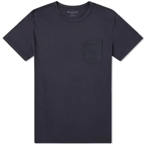 Officine Générale Pigment Dyed Pocket T-Shirt