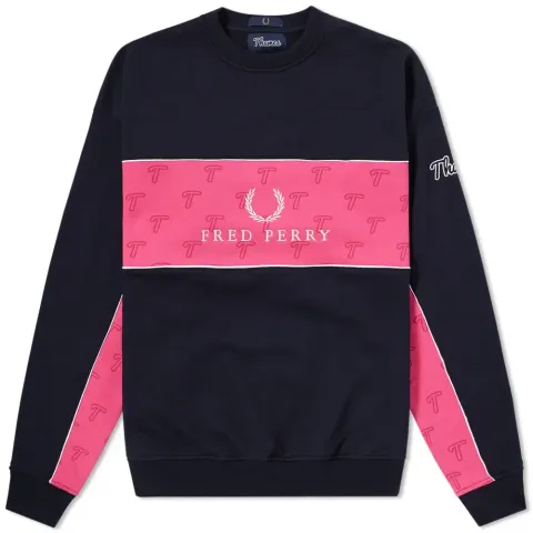 Fred Perry x Thames Chest Panel Sweater