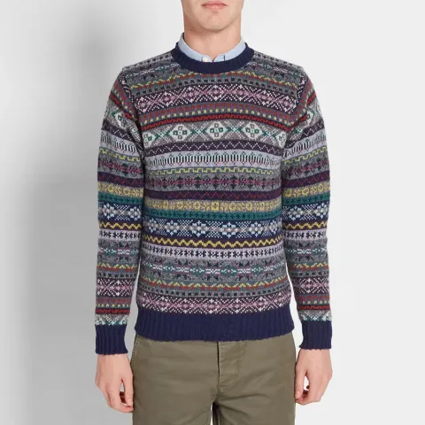 Jamieson's of Shetland Fair Isle Crew