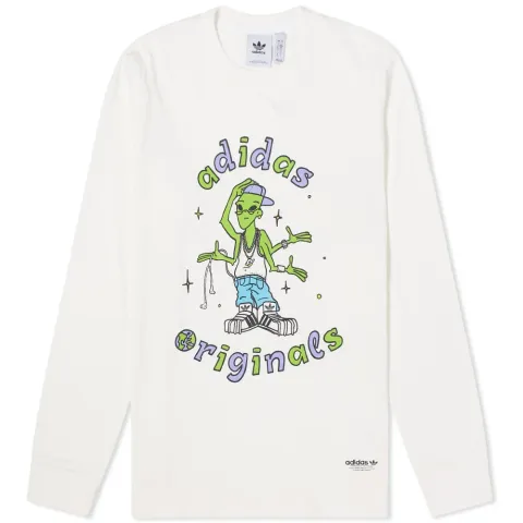 Long Sleeve Stoked Alien T-Shirt
