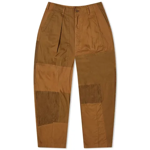 Cord Patchwork Pant