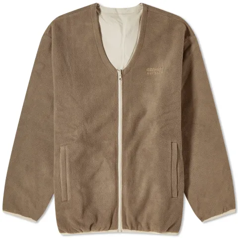 Reversible Fleece Cardigan