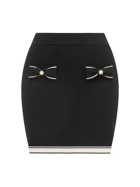 Cece Bow Detail Skirt