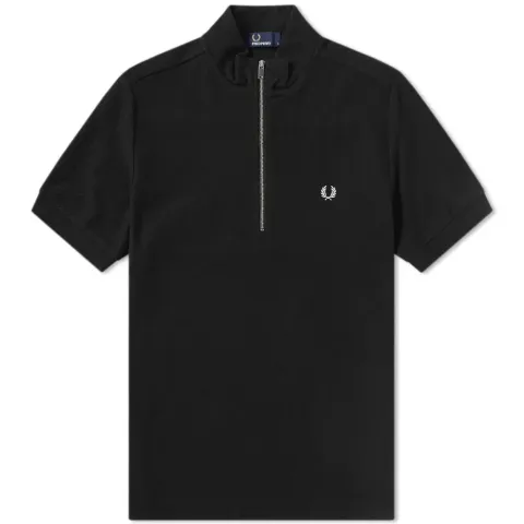 Fred Perry Funnel Neck Pique Polo