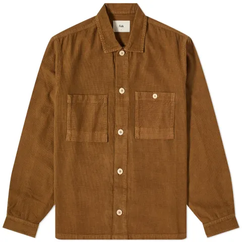 Microcheck Cord Shirt END EXCLUSIVE