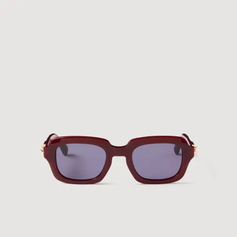 Logo detail sunglasses