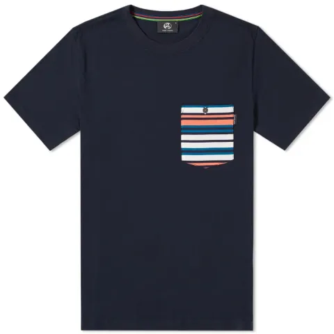 Multi Stripe Pocket Tee