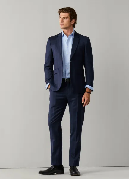 Hackett Stretch Wool Flannel Prince of Wales Suit