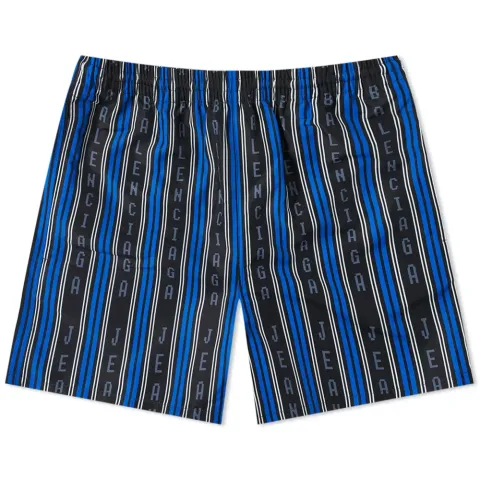 Logo Striped Swim short