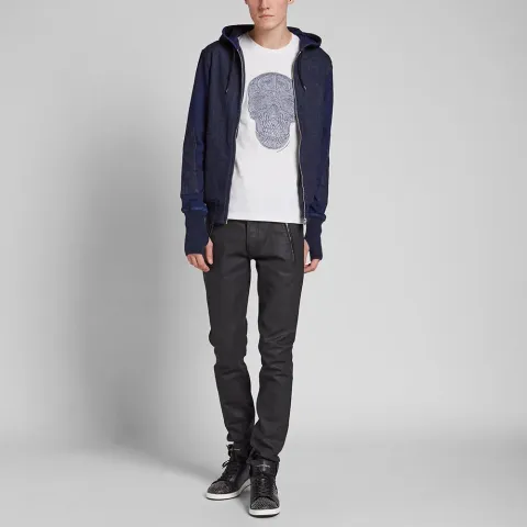 Denim Mix Hoody
