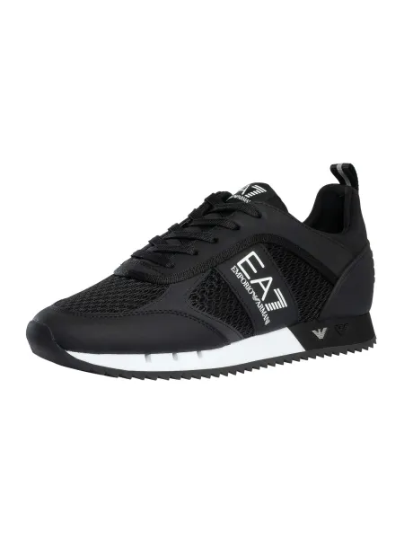 EA7 Emporio Armani Athletic Logo Mesh Trainers