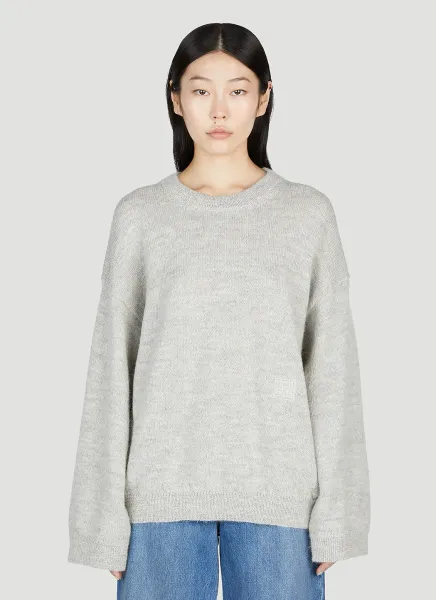 Alpaca knit sweater