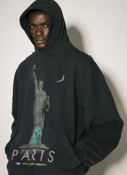 Paris Liberty Hooded Sweatshirt