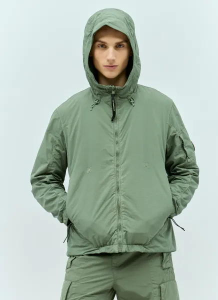 Fatt Nylon Reversible Hooded Jacket