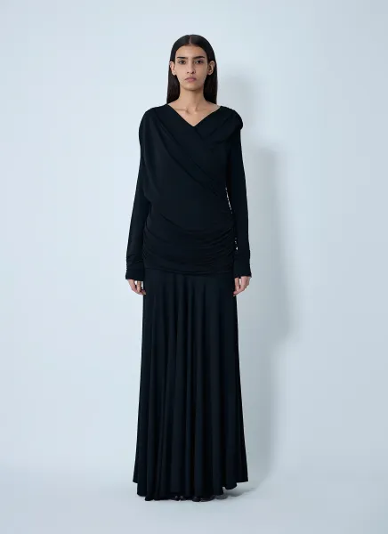 Ruched Maxi Dress