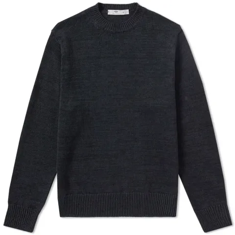 Inis Meáin Solid Linen Crew Knit