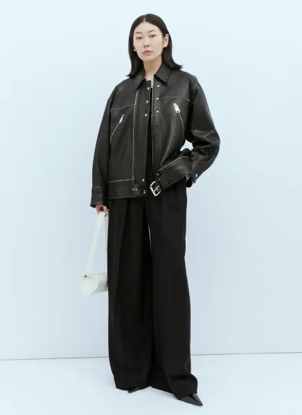 Herman Leather Biker Jacket